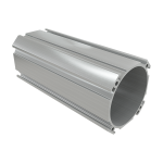 Profilo in alluminio anodizzato per aria compressa, della serie SR