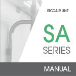 Bottone di collegamento al manuale di istruzioni della serie SA